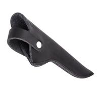 TOPPERFUN Borsa Portaforbici in Pu Nera per Parrucchiere Protezione Antiruggine e Fissaggio Cintura, Design Raffinato per Accessori Professionali da Salone