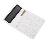 TOPPERFUN Calcolatrice Piccola e Leggera Solare a Batteria per Studenti da Tavolo in ABS Facile da Usare per Scuola e Ufficio