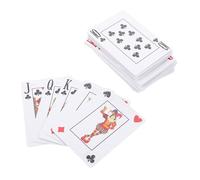 TOPPERFUN Carte da Gioco Braille Grandi per Ipovedenti e Anziani Portatile Inclusivo Carte Tattili Accessibili per Intrattenimento e Giochi Vari