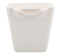 TOPPERFUN Cestino Sospeso Portatile in Plastica per Carrelli Mobili, Contenitore Organizer per Strumenti di Bellezza e Tatuaggi, Piccolo Secchio da Parete per Spa e Saloni, Soluzione