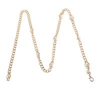 TOPPERFUN Cintura Catena di Perle la Vita Donna Regolabile in Metallo Oro Elegante Accessorio Versatile per Abiti da Festa e Cerimonia Moda Giovane