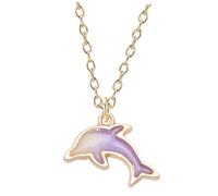 TOPPERFUN Collana da Donna di Delfino in Leggera Amicizia Compleanno e per Ragazze e Bambine