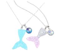 TOPPERFUN Collana Sfumata 2 Pezzi in e per Ciondolo a per Speciali e Matrimoni Sognatrice