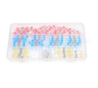 TOPPERFUN Connettori Termorestringenti per Saldatura Impermeabili 150 Pezzi Terminali Elettrici Isolati per Cablaggio Auto Camion e Applicazioni Marine Anello Saldante per Collegamenti