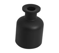 TOPPERFUN Contenitore per Aromaterapia in Vetro Opaco Nero 150Ml Flacone Diffusore di Oli Essenziali Vuoto da Tavolo Bottiglia per Fragranze Apertura Uniforme Adatto per Ambienti