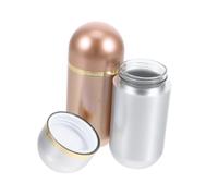 TOPPERFUN Contenitore Portapillole Piccolo 10 Ml in Plastica Set 2 Pezzi, Flaconi Medicinali Tascabili Chiusura Ermetica, Organizer di Farmaci Portatile per Viaggio e Uso Quotidiano