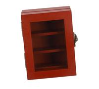TOPPERFUN Decomprimere la libreria Gli scaffali in legno roba da libri libreria d'angolo unica Decorazioni per scaffali di libri piccola Di legno Brown