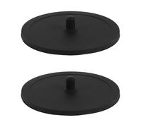 TOPPERFUN Dischi Filtro Cieco in Silicone 57Mm per Macchina da Caffè Espresso Kit 2 Pezzi per Pulizia Metodo di Risciacquo Accessori per Manutenzione e Sigillatura Cestelli Portafiltro