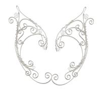 TOPPERFUN Ear Non Piercing per Donna Orecchini Fairy Design Regolabili Clip Sicure e Confortevoli per Feste e Halloween Decorazione Unica e Leggera per Ragazze e Sposi