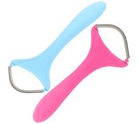 TOPPERFUN Epilatore a Molla per Viso 2 Pezzi, Strumento Portatile per Depilazione di Sopracciglia e Baffetti, Leggero e Adatto a Tutte le Pelli