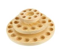 TOPPERFUN Espositore Legno a 3 Livelli 39 Scomparti per Oli Essenziali, Compatto e Leggero, per Esposizione e Organizzazione in Casa come Regalo