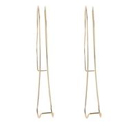 TOPPERFUN Espositore per Tacchi Alti in Acciaio 2 Pezzi Supporto per Scarpe Tacchi Organizer Leggero e Portatile per Negozi Casa e Hotel Design Innovativo per Mantenere la Forma delle