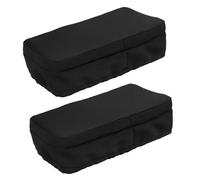 TOPPERFUN Fodera Cuscino per Sedile Roller Ginocchio in Poliestere Memory Foam Comfort e Vestibilità Sicura, 2 Pezzi per Riabilitazione a Casa e Ambulatorio