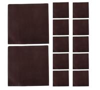 TOPPERFUN Fogli di Alluminio per Imballaggio 8X8 CM Color Caffè Involucri Quadrati per Cioccolatini e Caramelle Confezioni Fai da Te per Feste e Bomboniere Set da 300 Pezzi