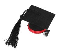 TOPPERFUN forcina per cappello da dottore tuo molletta per per laurea cappelli Accessori per da ragazza fermagli per di laurea ferro da stiro rosso