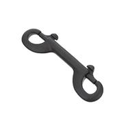 TOPPERFUN Gancio in Inossidabile Nero Clip Trigger Resistente e Antiruggine per Sport Outdoor e Uso Pesante