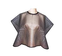 TOPPERFUN Grembiule Per Acconciature Resistente All'acqua, Leggero e Morbido, Mantello Da Salone Per Shampoo, Trucco e Rasatura Barba, Taglia Unica Chiusura a Strappo, Per Uomini e Donne