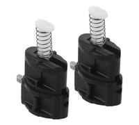 TOPPERFUN Kit 2 Pezzi Parti di Bloccaggio Valigia in Metallo Resistente, Accessori Maniglia Telescopica Antiruggine per Riparazione Bagagli da Viaggio