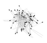 TOPPERFUN Kit 60 Pezzi Resistori a Termistore Ntc 10K Mf52A Rilevatore di Temperatura per Elettrodomestici Limitatore di Corrente Resistenza Termica Affidabile per Riparazioni e Nuove