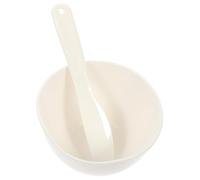 TOPPERFUN Kit Ciotola per Maschera Viso 500ml Set Bastoncino Strumento per Miscelare Maschere Fai da Te Accessorio Bellezza Uso Domestico e Centro Estetico