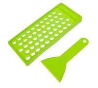 TOPPERFUN Kit Creazione Balsami per Labbra con 50 Fori Vassoio Riempimento Spatola per Balsamo per Labbra 5G Accessori