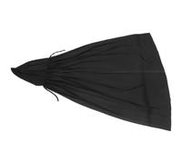 TOPPERFUN Mantello da Halloween Nero Leggero e Comodo Cappuccio, Mantello Magico per Feste a Tema e Cosplay di Streghe e Vampiri, Lunghezza 120cm