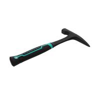 TOPPERFUN Martello Geologico Doppia Testa con Punta Appuntita e Bocca Tubolare Resistente per Esplorazione Professionale e Mattoni Strumento Versatile per Analisi e Frantumazione Precisa