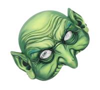 TOPPERFUN Maschera Halloween Spaventosa con Occhi Malefici Maschera Cosplay per Festa Halloween Accessorio per Costume da Strega Design Realistico Adulti