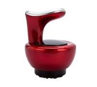 TOPPERFUN Massaggiatore Elettrico Gua Sha Ricaricabile a 6 Livelli Aspirazione Potente Dispositivo per Terapia Guasha Multifunzione per Massaggio Meridiani e Piedi Strumento di