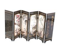 TOPPERFUN Mini Schermo Decorativo Antico Divisore e Ufficio Accessorio Per Decorazione Interni Flessibile e Facile Da Riporre