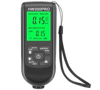 TOPPERFUN Misuratore Digitale di Spessore della Vernice 0-2000Um Sonda Alta Compatto e Portatile Strumento per Rivestimento Auto Magnetico e Non Magnetico Guscio ABS Resistente per Uso