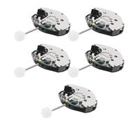 TOPPERFUN Movimento al Quarzo per Orologio 5 Pezzi Kit Movimento Orologio Professionale Guida di Sostituzione Prestazioni Stabili e Consumo Energetico Ridotto per Riparazione Orologi di