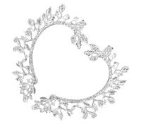 TOPPERFUN Orecchini Clip Forma di Foglia Accessori per Orecchie Luminosi Gioielli per Orecchie Non Perforanti Cerchi per Orecchini Clip per Donne