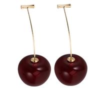 TOPPERFUN Orecchini Pendenti a Forma Di Frutto in Rame Gioielli Da Donna Accessori Alla Moda Design Stile Retrò Per Ogni Occasione