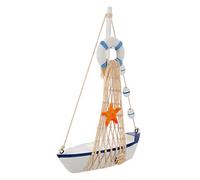 TOPPERFUN ornamento del di vela arredamento per la casa nautico di barca a vela Navigazione a tema arredamento della barca a vela decorazione mediterranea MDF
