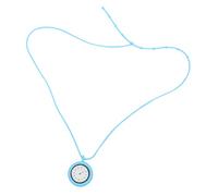 TOPPERFUN Orologio Da Collo in Silicone Azzurro Cordino Orologio Da Appendere Per Infermiera Movimento Al Quarzo Pratico Per Uso Medico e Guardia Ospedaliera