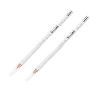 TOPPERFUN Penna Illuminante Per Trucco Sopracciglia Resistente All'acqua 2 Pezzi, Matita Eyeliner Bianca Leggera Per Uso Professionale e Domestico, Definisce Contorno Occhi e Sopracciglia