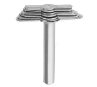 TOPPERFUN Perforatore per Tappi di Gomma da Laboratorio Manuale, Strumento di Punzonatura Preciso per Sugheri, Utensile Resistente per Perforazione Tappi in Gomma, Uso Professionale