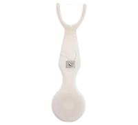 TOPPERFUN Porta Sostituibile e Scovolino Ergonomico in Abs, Leggero e Portatile, Per Pulizia Orale Completa 360°, Adatto a Casa e Viaggi