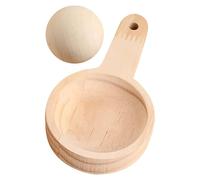 TOPPERFUN Pressa per Gnocchi in Legno Stampo Rotondo per Ravioli e Utensile per Pressare L’Impasto Strumento da Cucina Regolabile per Pasta Fatta in Casa Facile da Pulire e Impugnatura