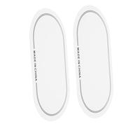 TOPPERFUN Protezione per Testata Batteria in Pet Bianco 2 Pezzi, Estende la Durata e Riduce Rumore, per Jam Sessions e Performance
