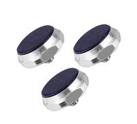 TOPPERFUN Pulsanti per Tromba Bottoni a Pressione 3 Pezzi in Abs Nero Accessori di Sostituzione per Strumento Musicale per Piston, per Uso Domestico