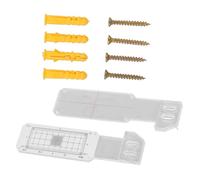 TOPPERFUN Righelli per Crepe in Acrilico Strumento Portatile per Misurare Fessure in Architettura Righello di Precisione per Monitoraggio Crepe in Muri Uso Professionale e Te