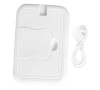 TOPPERFUN Scalda Salviette Umidificate Bianco per Ragazzo Ragazza Mantiene le Salviette Morbide e Pronte All'uso in Abs Design a Temperatura Costante, Dispenser Portatile per Uso Indoor