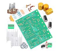 TOPPERFUN Scheda di Circuito Amplificatore Stereo Audio DIY Doppio Canale Manopola Dorata Modulo Amplificatore Audio Plastico per Altoparlanti Kit Fai da Te e Uso Domestico