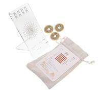 TOPPERFUN Set di Carte Divinatorie Materiale Plastica e Carta 64 Esagrammi i Ching per Principianti per Apprendimento e Collezionismo