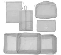 TOPPERFUN Set di Organizer da Viaggio 7 Pezzi Oxford Diverse Forme e Misure, Facile da Trasportare per Ottimizzare lo Spazio della Valigia per Viaggi Quotidiani