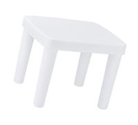 TOPPERFUN Sgabello Basso Antiscivolo per in Plastica Robusta Poggiapiedi da Bagno e Soggiorno 27X22X21 CM Sgabello Multiuso per Interni ed Esterni