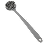 TOPPERFUN Spazzola in Silicone per Esfoliare Corpo Manico per Docce Casa per Rimuovere Cellule Morte e Massaggiare