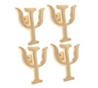 TOPPERFUN Spille Eleganti Da Bavero Per Psicologi in Lega, Fibbia Dello Scialle Multipla 4 Pezzi, Distintivi Decorativi Per Donne Da Ufficio, Scuola e Viaggi